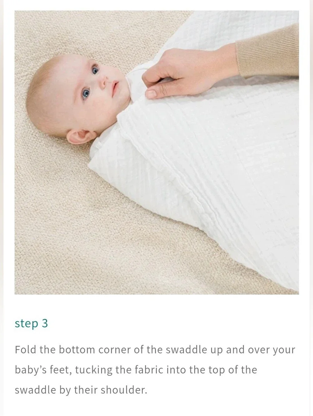 Pottery Barn Kids Muslin Swaddle
